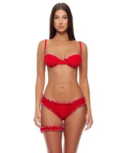 Shimmer Nights Ruched Set