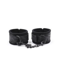 Plush Lined Wrist Cuffs with Detachable Chain