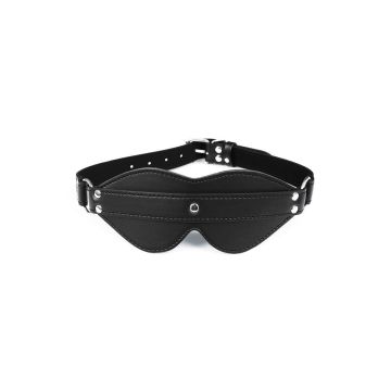 Adjustable Vegan Leather Blindfold