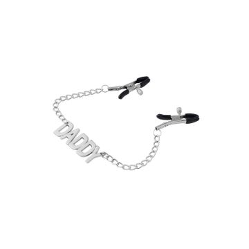 Adjustable Nipple Clamps With Daddy Chain Pendant