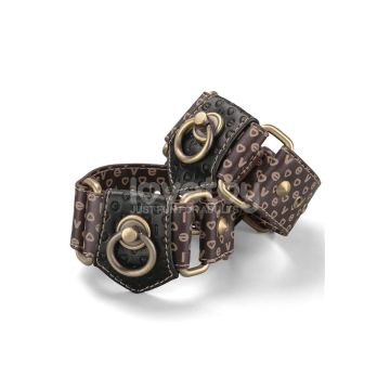 Monogram Vegan Leather Handcuffs