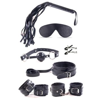 7 Piece Bondage Set Furry Kit