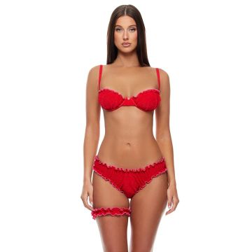 Shimmer Nights Ruched Set