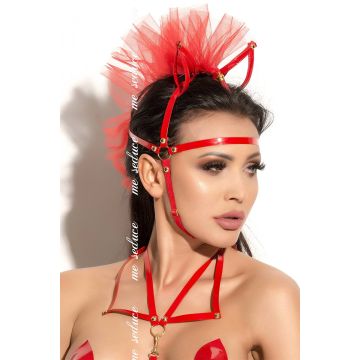 Frill Headset Red